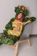 Детский кигуруми трицератопс Зеленый Kigurumi kcr0156 140 - изображение 2