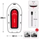 Лодка надувная двухместная Intex 68367 Challenger с веслами и ручным насосом 236х114х41 см голубой (Ibk-68367) - изображение 7