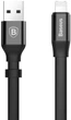 Кабель Baseus Nimble Micro to Lightning 0.23 м Black (CALMBJ-01) - изображение 2