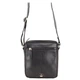 Чоловіча шкіряна сумка через плече Visconti S7 Messenger Bag A5 (Black) - зображення 4