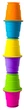 Игрушка тактильная Мягкие чашки Fat Brain Toys Suction Kupz 6 шт. (F183ML) (811802023056) - изображение 3