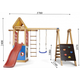 Детский спортивный игровой комплекс Baby Sport SB Babyland №24 Эко Разноцветный 376х180х240 см (Babyland-24) - изображение 4