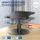 Подставка для ноутбука YoFeW Adjustable Laptop Stand 360 Space Gray - изображение 4