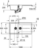 Кухонная мойка гранит GROHE K-Series K 400 31642AP0 - изображение 4