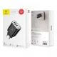 СЗУ&nbsp;Baseus&nbsp;Mirror&nbsp;Lake 3.4A/3USB&nbsp;Black - изображение 3
