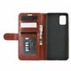 Класичний чохол-книжка Deexe Wallet Style для Samsung Galaxy A51 - Brown - зображення 4