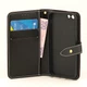 Чехол Croc для Iphone 5 / 5s / SE книжка кожа PU синий - изображение 3