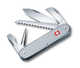 Складаний ніж Victorinox SWISS ARMY 7 93мм/3сл/7функ/рифл.срібло /кернер/пила Vx08150.26 - зображення 1