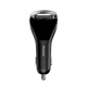Bluetooth Baseus Streamer AUX/FM MP3 WAV авто адаптер ресивер магнитолы 2USB(3A) Черный - изображение 2