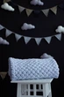 Плед Плюшевый Will Be Soft Вязаный Плетенка 200 х 220 см Светло Голубой - изображение 1