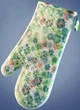 Кухонна рукавиця Fissman Green Flower 32см, бавовна з силіконовим покриттям (FN-AY-7555) - зображення 2
