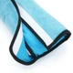 Мягкая подушка-подкладка на ремень безопасности в автомобиль Seat Belt Cushion (29х12 см, голубая) - изображение 8