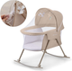 Люлька-гойдалка Kinderkraft Lovi Beige 3-в-1 (KKLLOVIBEG0000) (158789) - зображення 2