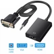 Конвертер VGA to HDMI со звуком и питанием - изображение 1