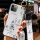Чехол Lanyard для Iphone 12 Pro бампер с ремешком White - изображение 1
