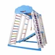Детский спортивный игровой комплекс Baby Sport SB Акварелька Разноцветный 132х124х150 см (Sky Plus 1) - изображение 3
