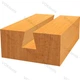 Фреза «ластівчин хвіст» d8 D14 h14 L55 15° Standard for Wood Bosch Professional (2608628408) - зображення 3