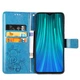 Чехол Clover для Xiaomi Redmi Note 8 Pro книжка кожа PU голубой - изображение 4
