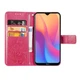 Чехол Clover для Xiaomi Redmi 8A книжка кожа PU малиновый - изображение 4