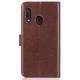 Чохол Clover для Samsung A10s 2019 / A107F книжка шкіра PU коричневий Без бренду - зображення 3