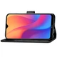 Чохол Clover для Xiaomi Redmi 8A книжка шкіра PU чорний Без бренду - зображення 4