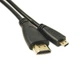 Кабель мультимедійний HDMI A to HDMI D (micro), 2.0m PowerPlant (KD00AS1274) - зображення 1