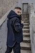Мужская демисезонная куртка Intruder Softshell 0029 M (46) Синий (IN - 0029/3 B) - изображение 4