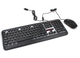 Комплект проводная Клавиатура и мышка LED GAMING KEYBOARD+Mouse HK3970 - изображение 2