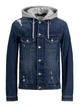 Джинсова куртка Jack & Jones JJIALVIN JJJACKET AKM 250 S Синій 12183593-Blue Denim - зображення 5