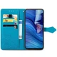 Шкіряний чохол (книжка) Art Case з візитницею для Xiaomi Poco M3 Pro Синій - зображення 3