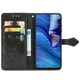 Кожаный чехол-книжка Epik Art Case с визитницей для Xiaomi Redmi Note 10 5G / Poco M3 Pro Черный - изображение 3