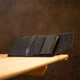 Добротная Кожаная Ключница Grande Pelle Кошельок Черный (77091) - изображение 6