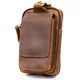 Вместительная сумка мужская поясная Vintage Bag 20419 Коричневая - изображение 1