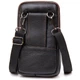 Вместительная сумка унисекс поясная на два отделения Vintage Bag 20427 Коричневая - изображение 2