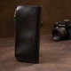Универсальный клатч 11337 GRANDE PELLE Leather Wallet Черный - изображение 8