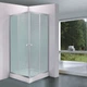 Душова кабіна Lidz Wawel SC90x90.SAT.LOW.FR, скло Frost 4 мм Квадратна розсувна скло/алюміній з рельєфом - зображення 10
