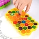 Силіконова форма для льоду CUMENSS Соти Yellow ємність для зберігання (SKU_3474-13154) - зображення 2