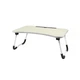 Складной столик Lesko DNZ-23 Ivory Wood для ноутбука и еды раскладной переносной 60*48*28 см (K/OPT2-7613-27844) - изображение 2