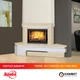 Портал для камина (облицовка) Браво угловой Бавария из мрамора Botticino, Beige Multiglass - изображение 2