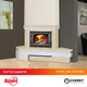 Портал для камина (облицовка) Браво угловой Бавария из мрамора Botticino, Beige Multiglass - изображение 6