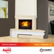 Портал для камина (облицовка) Браво угловой Бавария из мрамора Botticino, Beige Multiglass - изображение 9