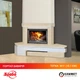Портал для камина (облицовка) Браво угловой Бавария из мрамора Botticino, Beige Multiglass - изображение 10
