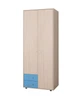 Шкаф KidsBunkBed Ш094 дуб молочный терра голубая 2160 х 880х 550 мм - изображение 1