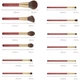 Набір пензликів для макіяжу DUcare Style Brush 12 шт (BB1203-XM) [56327] - зображення 5