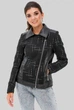 Куртка Exclusive moda М-278 44 Черно-белый - изображение 1