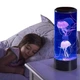 Лампа ночник LED Jellyfish Mood Lamp со светодиодными медузами лампа медуза 3д ночник (AL-276451) - зображення 3