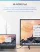 Acasis док-станция для ноутбука Type C к USB 3,0 с PD зарядкой для Macbook Pro (HDMI-совместимый 4K RJ45 TF SD кардридер)) - изображение 7