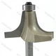 Фреза ГЛОБУС 2217 кромочная фигурная с нижним подшипником d8 D51 h28 R14 - изображение 2