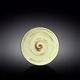 Тарелка десертная Wilmax Spiral Pistachio 18 см WL-669111-A-YV - изображение 1