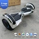 Гироборд Smart Balance 8 дюймов" PRO 2021 Метал АКБ Samsung 4400mAh / 800Вт Bluetooth-колонка и LED — подсветка колес - изображение 1